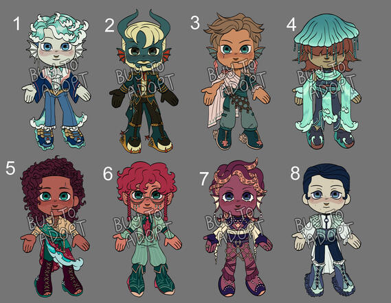 Aquatic - $10 each